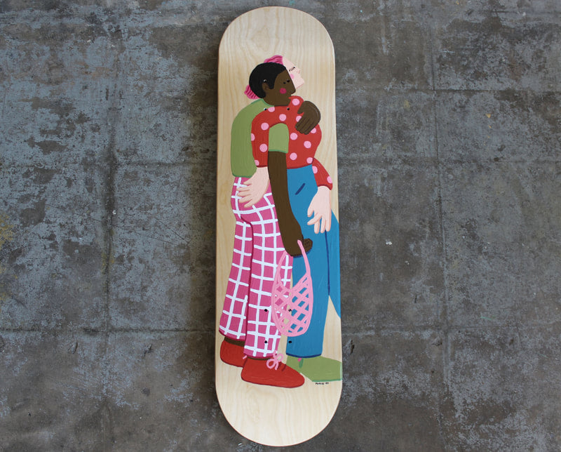 Paris Woodhull Skateboard